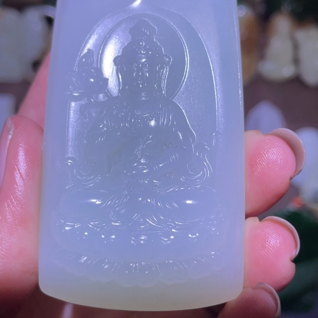 和田玉（白玉）未镶嵌颈饰