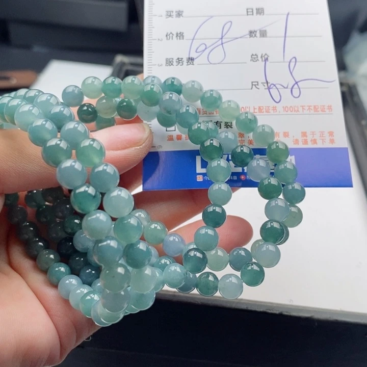 未镶嵌手链翡翠多样性