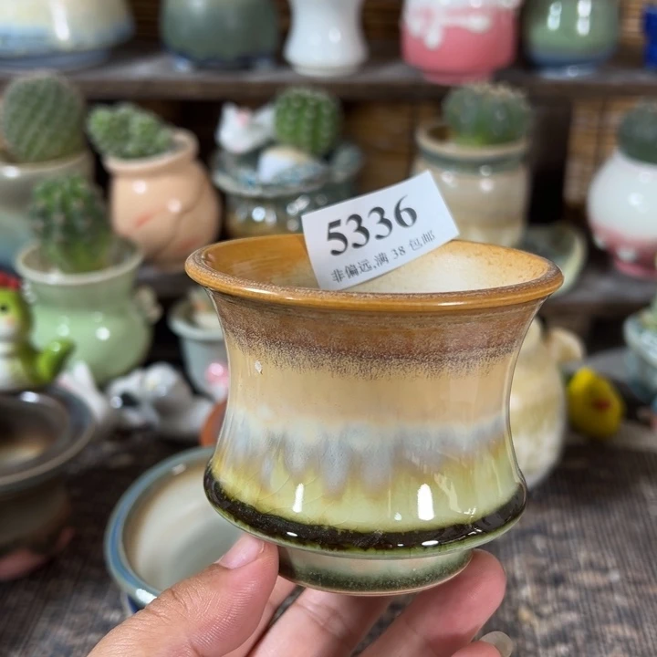 口6 手工花盆满30包邮