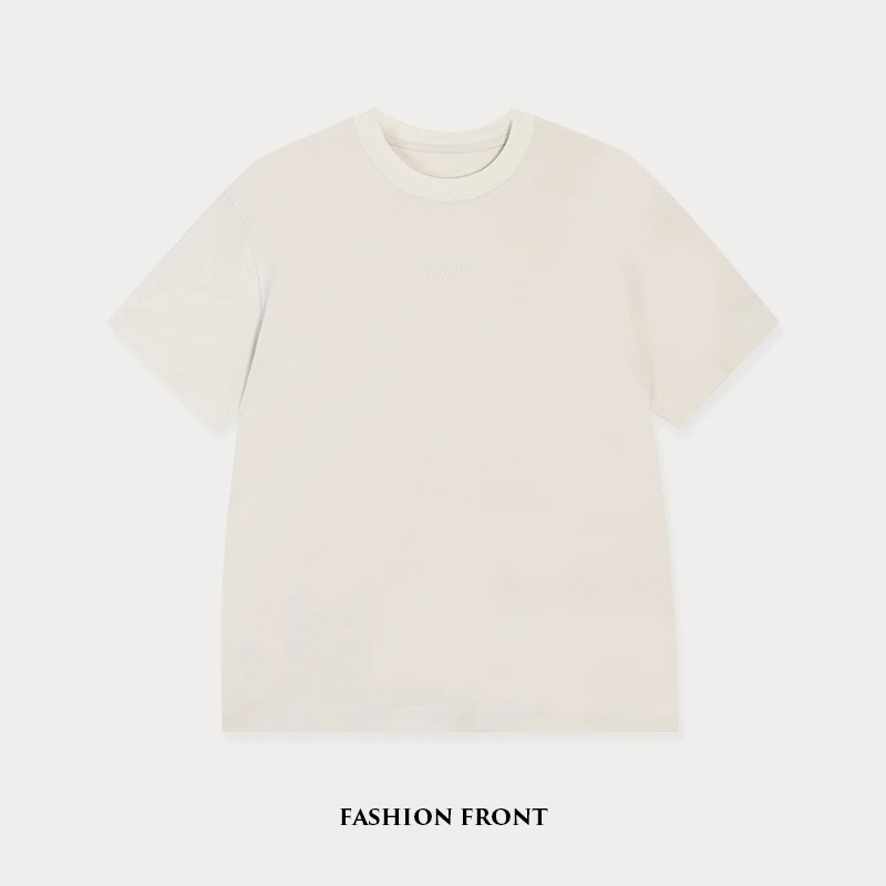 【6109】原创设计潮牌轻奢全棉刺绣重磅时尚短袖T恤