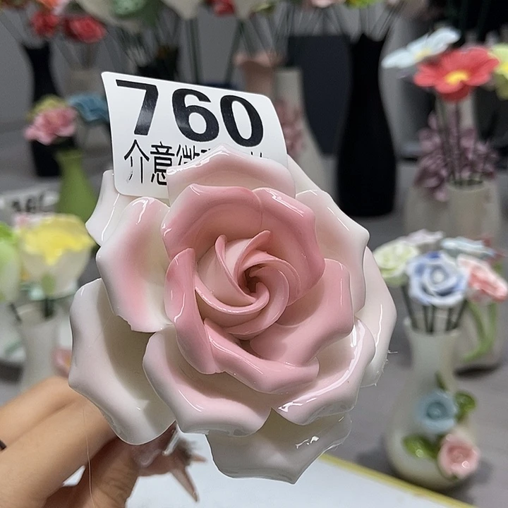 陶瓷纯手工捏花设计