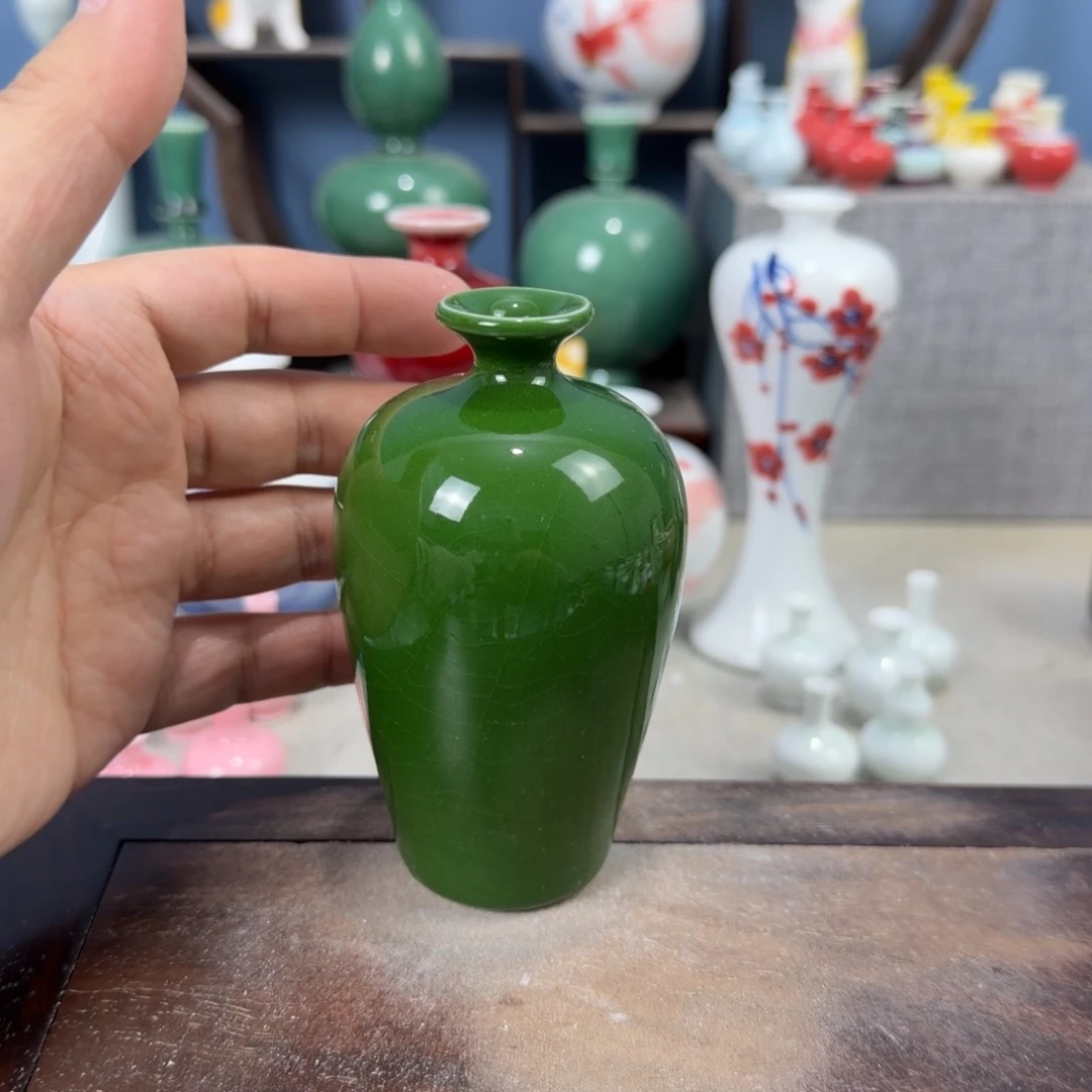 陶瓷手工小花器摆件