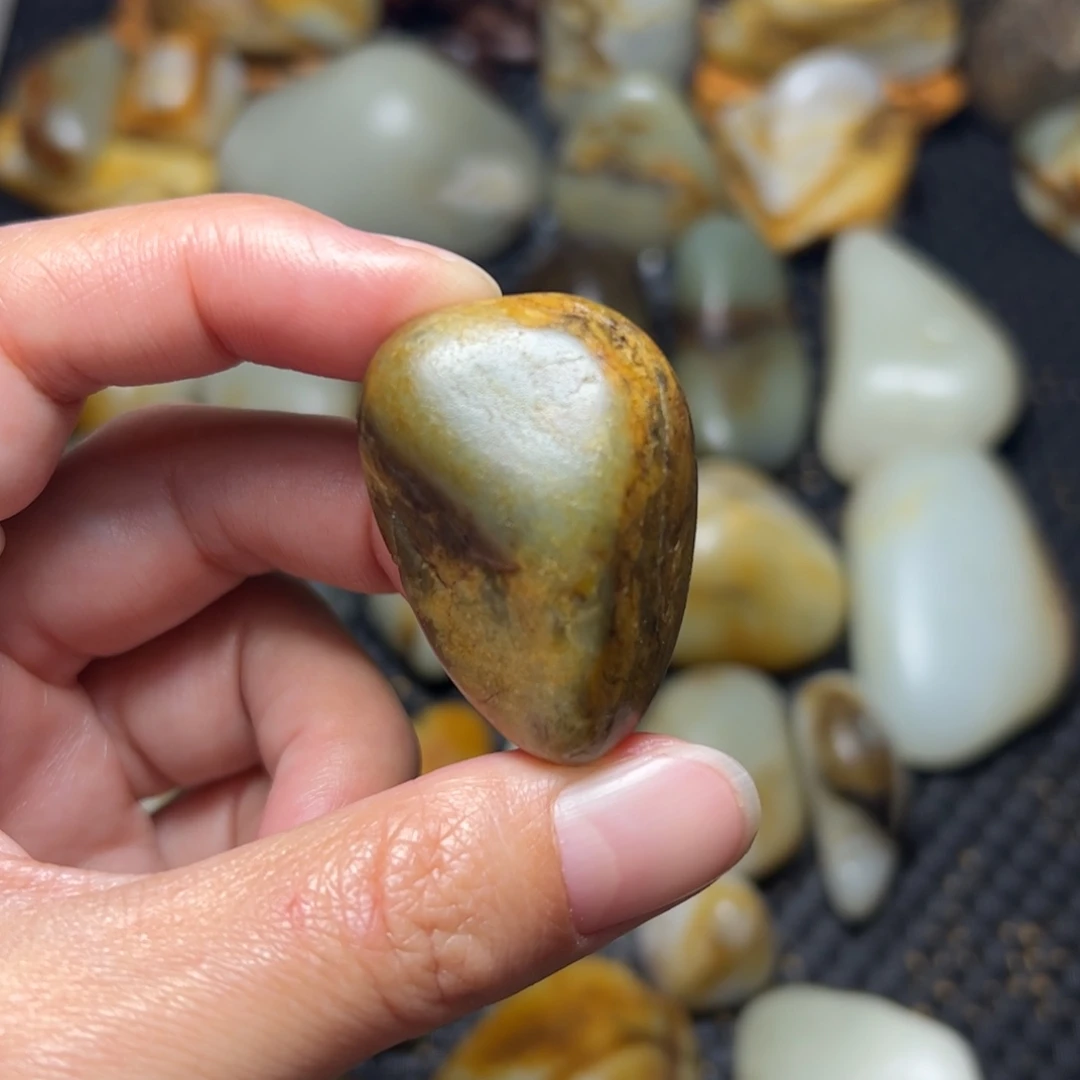 名***剑和田玉未镶嵌挂件105