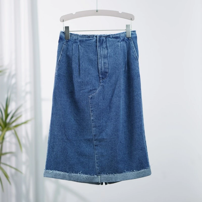 尚系列  S684  女装时尚设计师牛仔半身裙牛仔蓝FW11R88