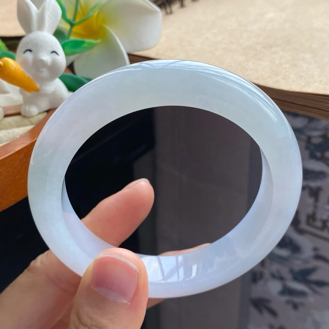 03.18批2008号57.7-13.6-9.4！ 清浅的底色有种恰到好处天然翡翠