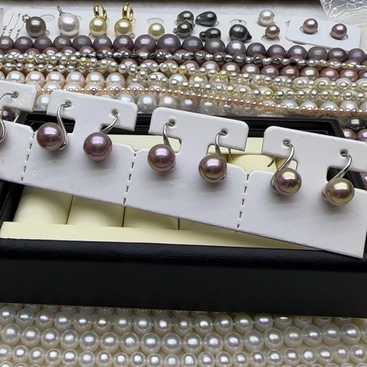 淡水珍珠未镶嵌摆件纯银高跟鞋9-10mm