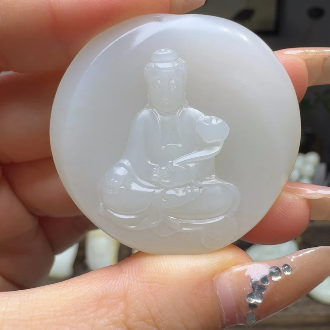 和田玉挂件未镶嵌