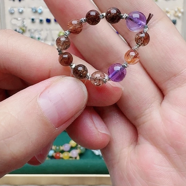 水晶戒指银S925镶嵌戒指488