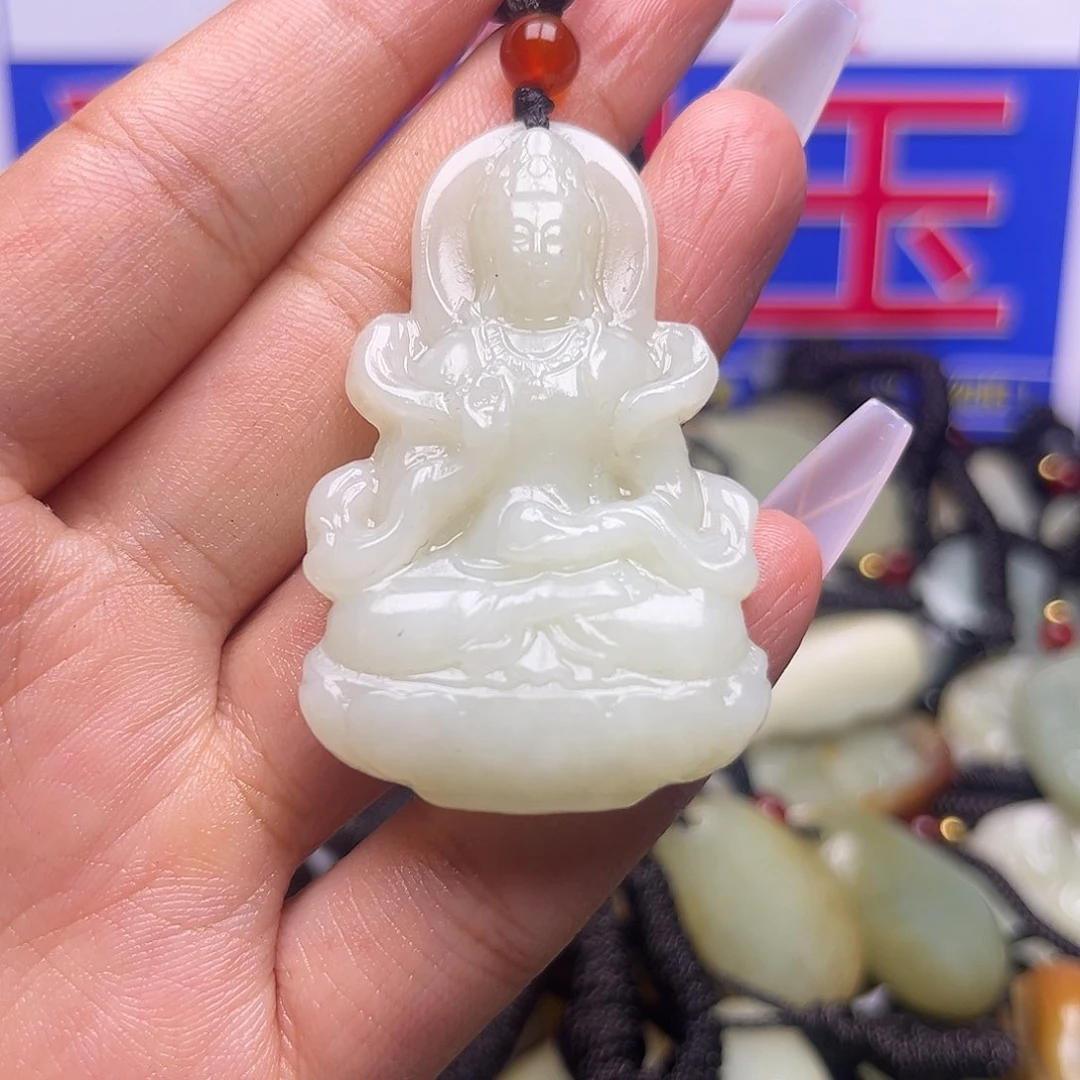 颈饰未镶嵌和田玉