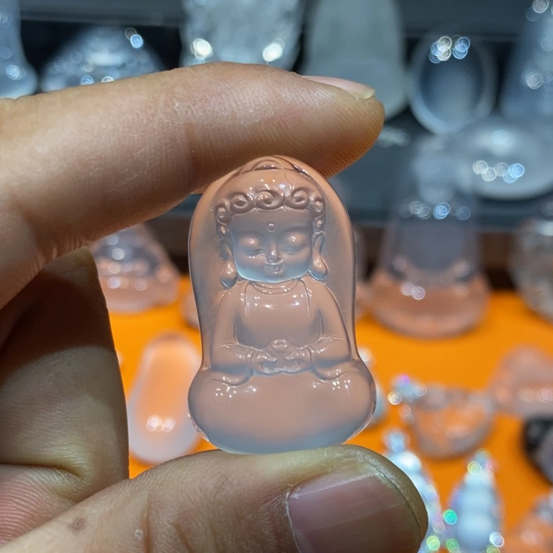 E***^未镶嵌石英质玉吊坠石英质玉