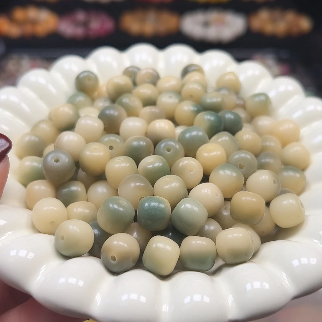 菩提根/象牙果手串卡11青柠桶150颗