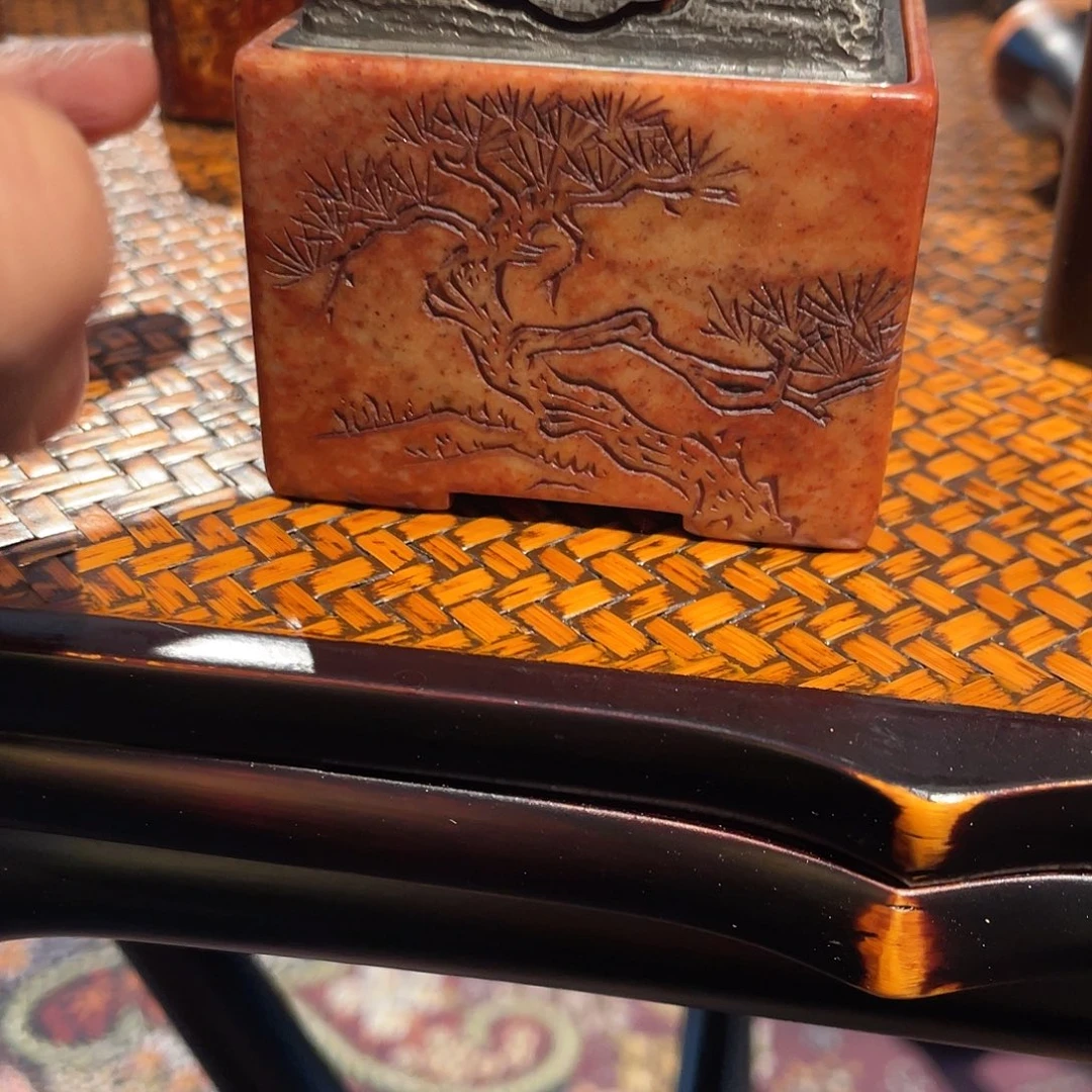 紫砂茶案平*石头香炉石头香炉