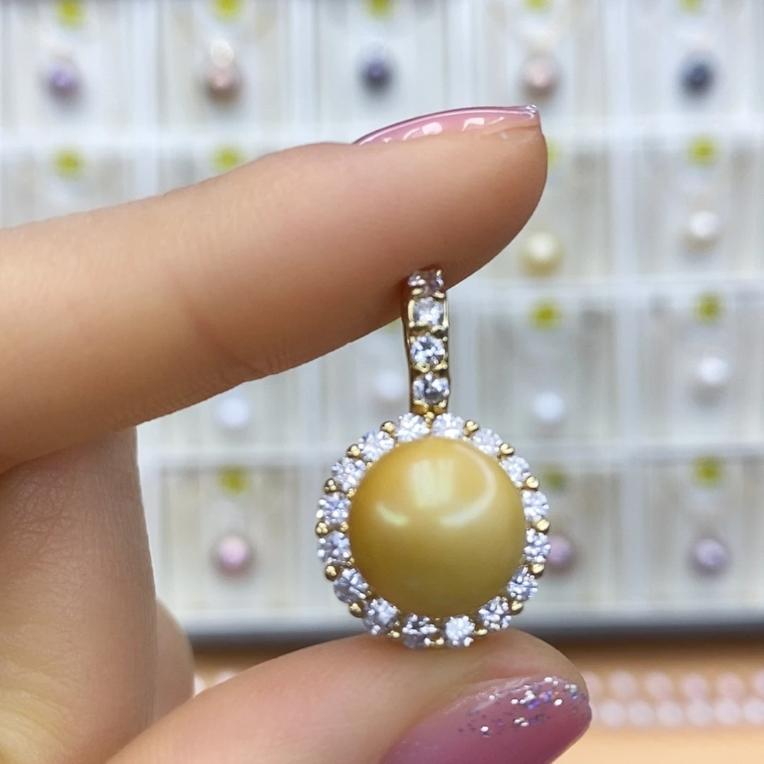 未镶嵌吊坠(赠链)淡水珍珠