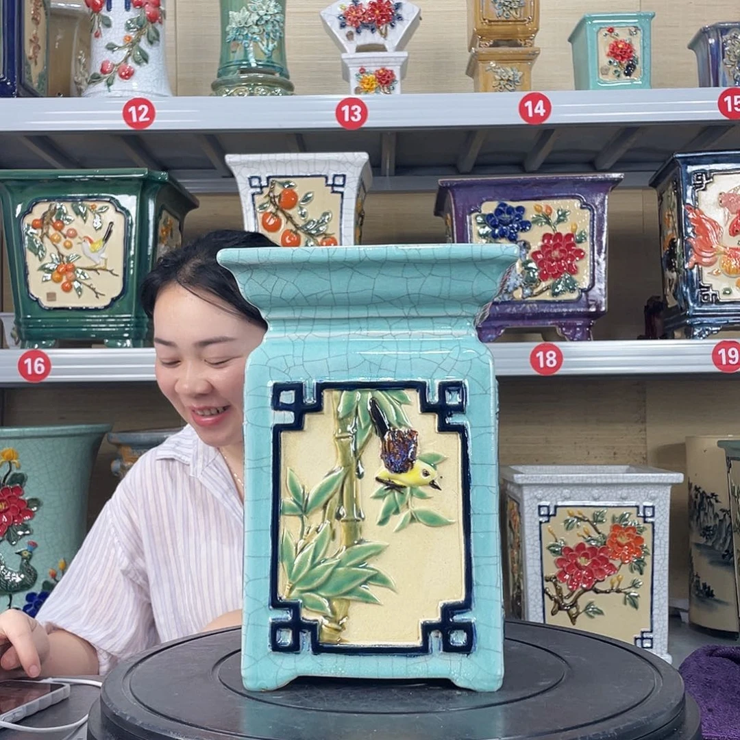 你****！瑕疵漏正宗岭南石湾盆