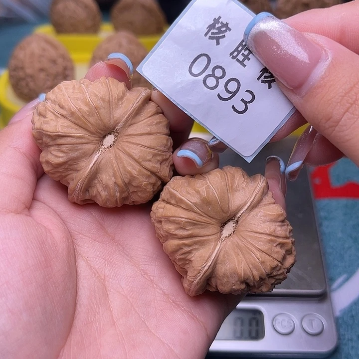 文玩核桃把件南瓜墩42.893