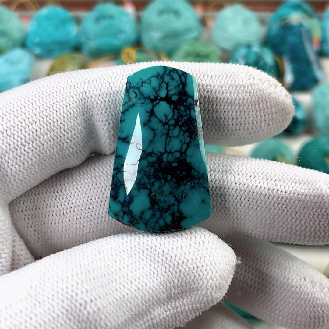 绿松石未镶嵌车挂