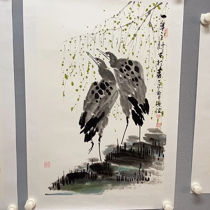国画亲笔手绘原创
