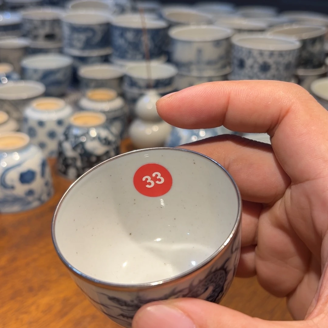 小***钟顽古手工手绘作品