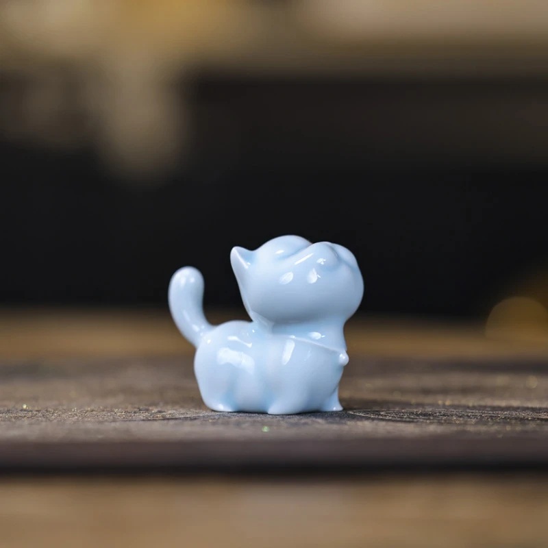 【非遗好物】猫咪站立茶宠（朴宠0007）