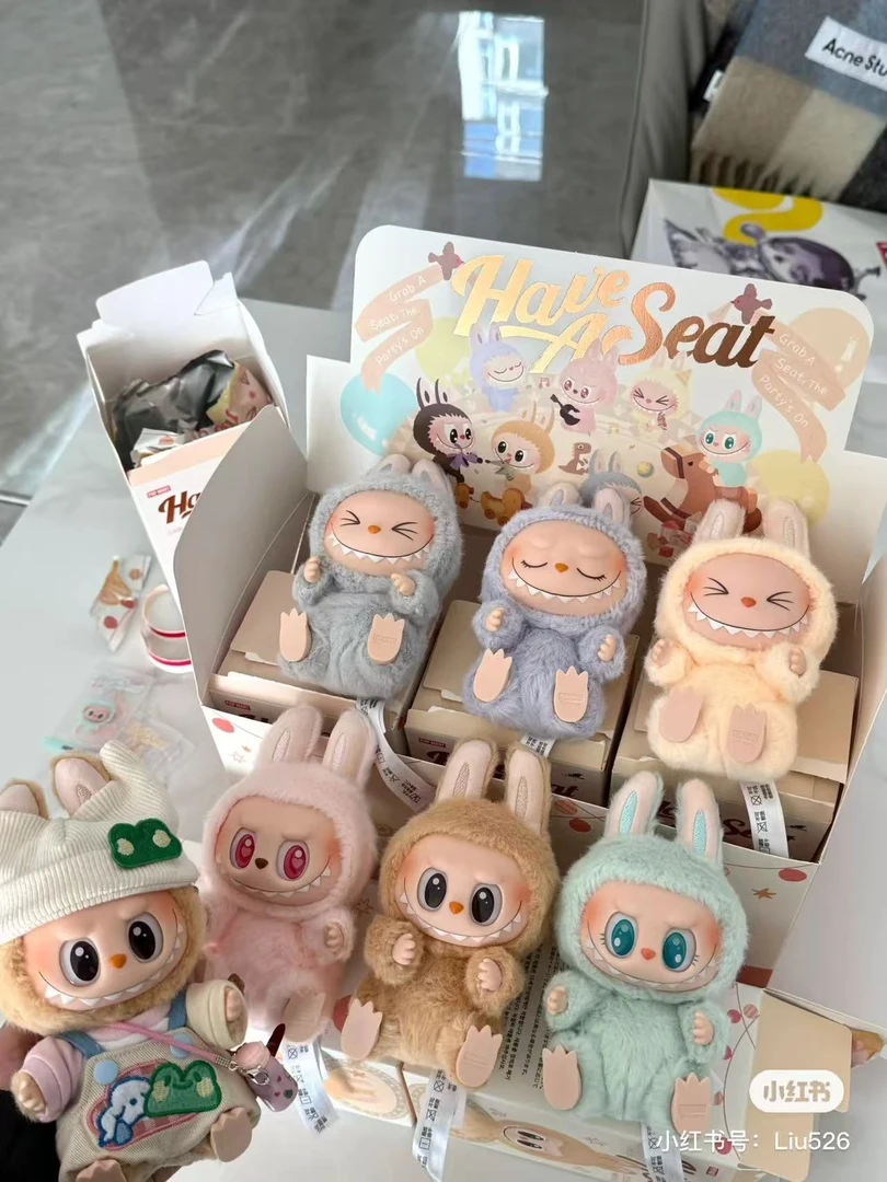 【官码可验】二代盲盒系列2.0毛绒搪胶脸玩偶公仔