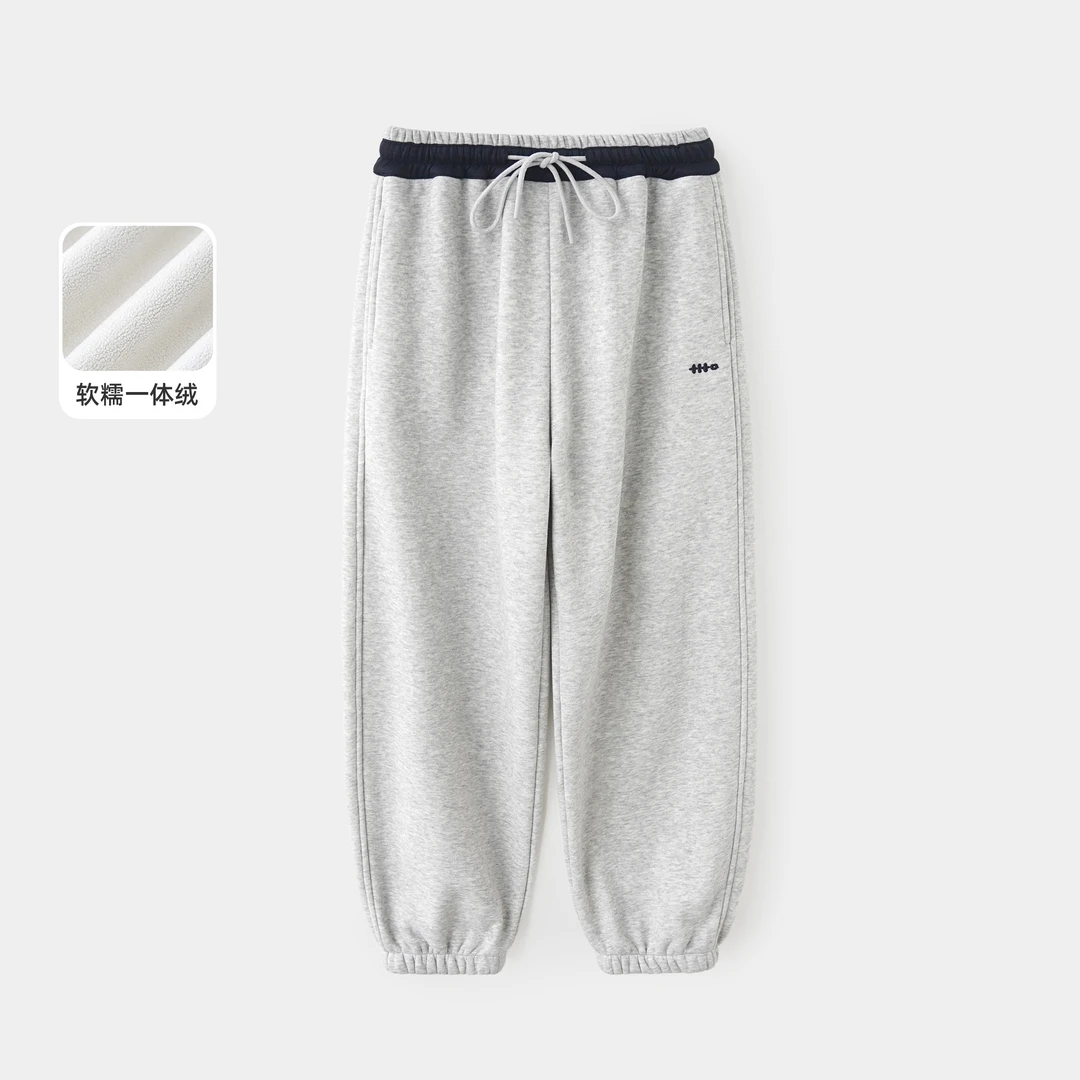 女童2025秋冬装新款长裤爆款儿童一体绒时尚中大童休闲裤DTD3021