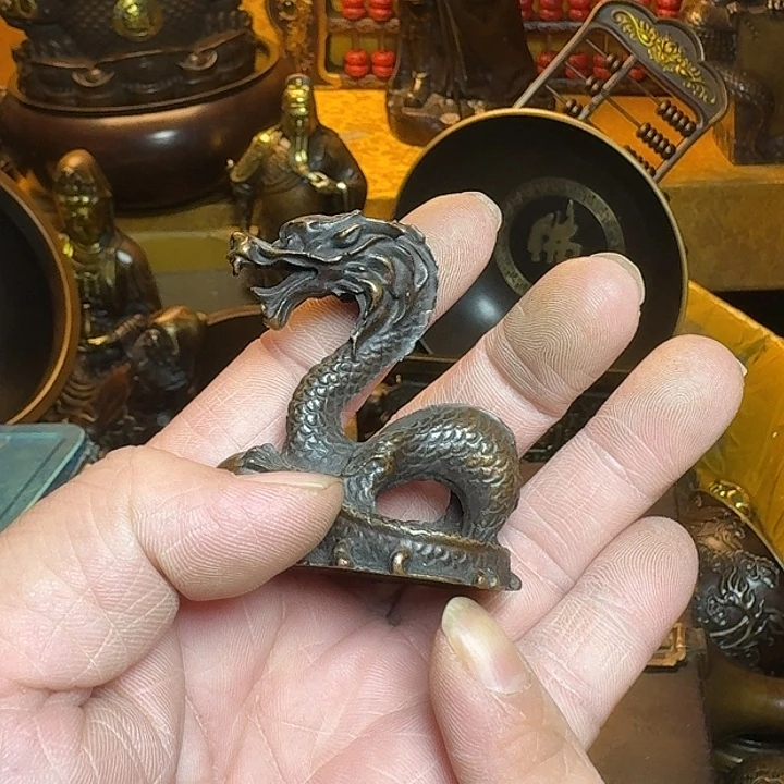 铜器摆件收收藏藏