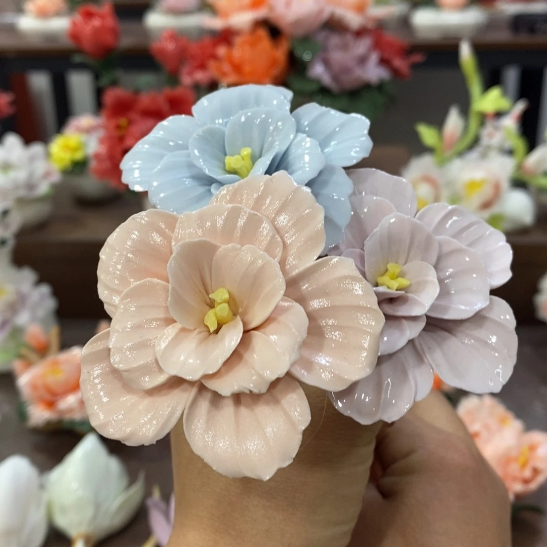 瓷片陶瓷工艺品摆件