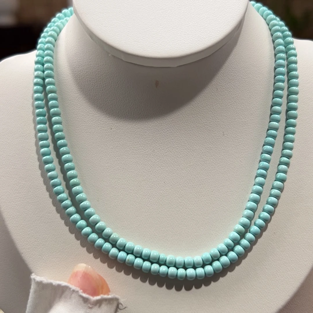 绿松石未镶嵌55老型108卡3+