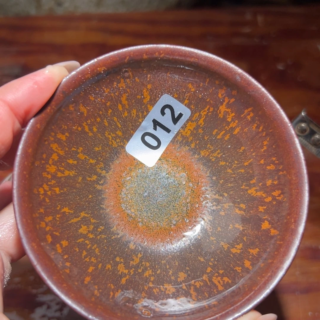 茶盏全手工原矿原釉建盏