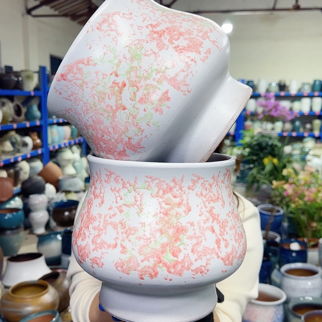 花盆紫砂高20口19