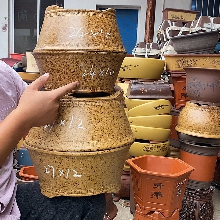 花盆紫砂紫砂花盆