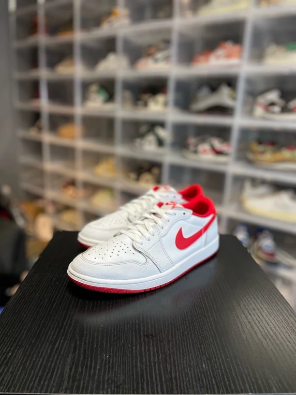 aj1白红休闲鞋/45.5/已精洗