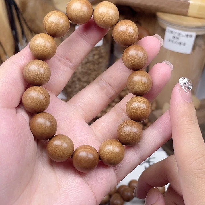 檀香木老山檀香1.5手串