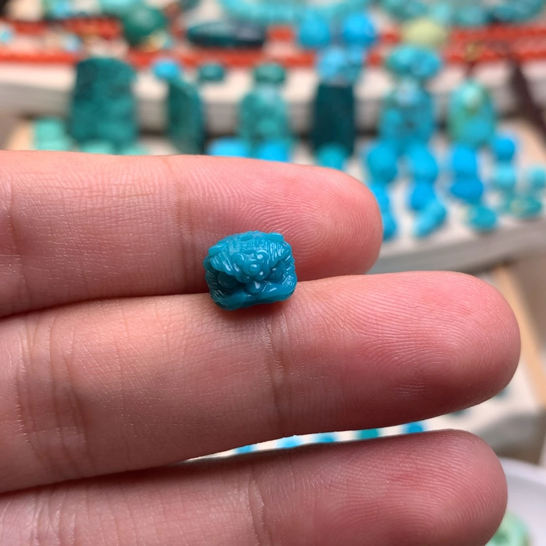 S***W绿松石未镶嵌珠宝奇石