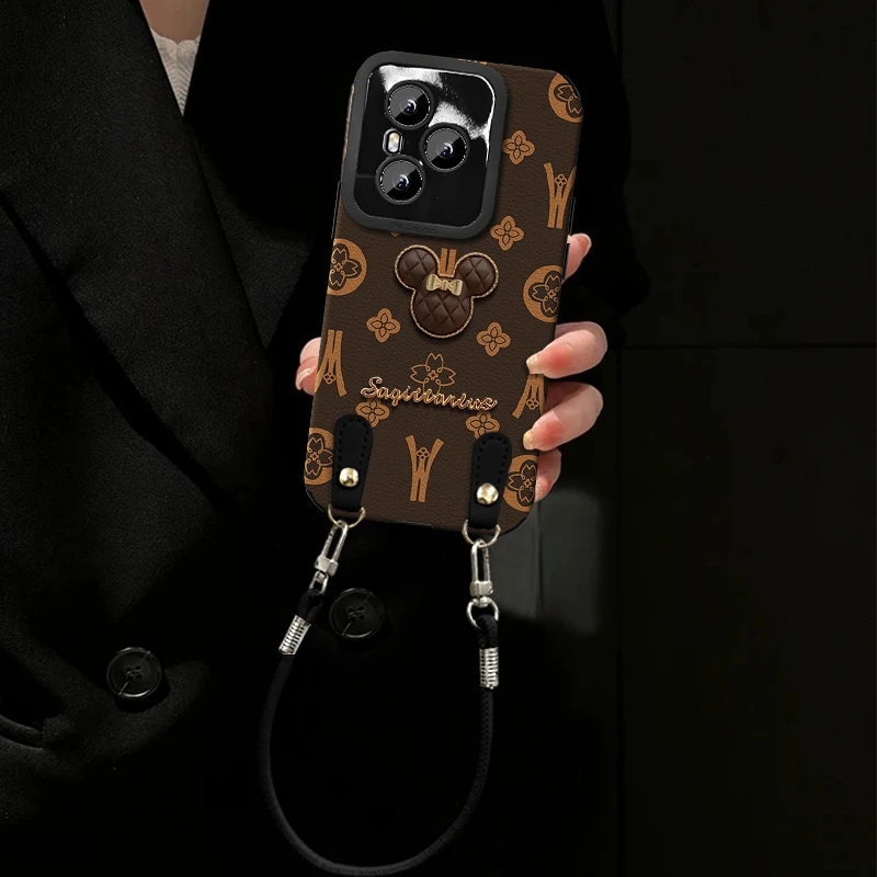 汇客凡品【荣耀400Pro】轻奢皮质荔枝纹ins创意防摔手机壳