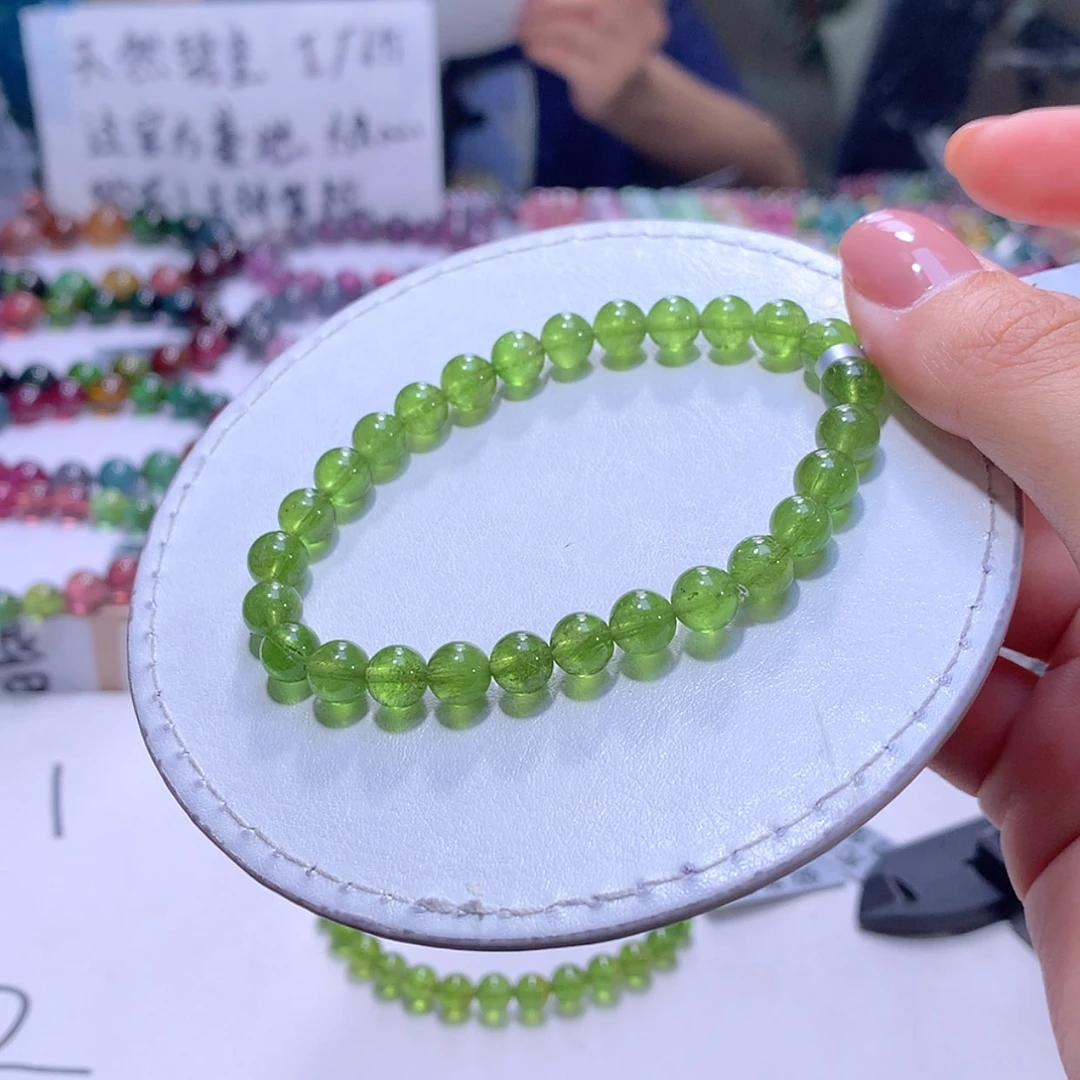 【闪购商品】未镶嵌手串碧玺7m