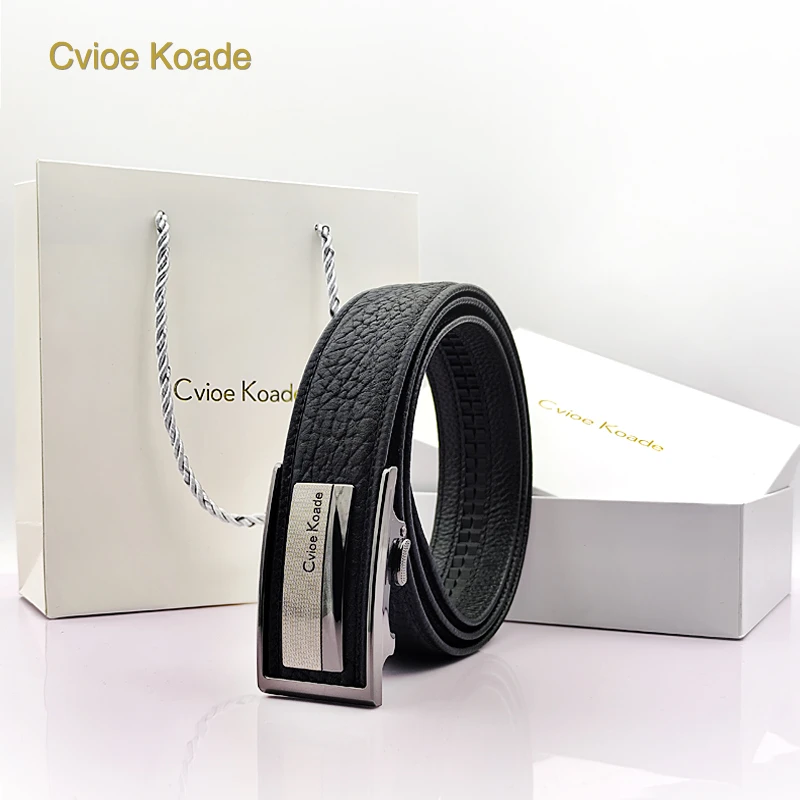 Cvioe Koade真皮头层皮带腰带男士高档休闲休闲百搭商务