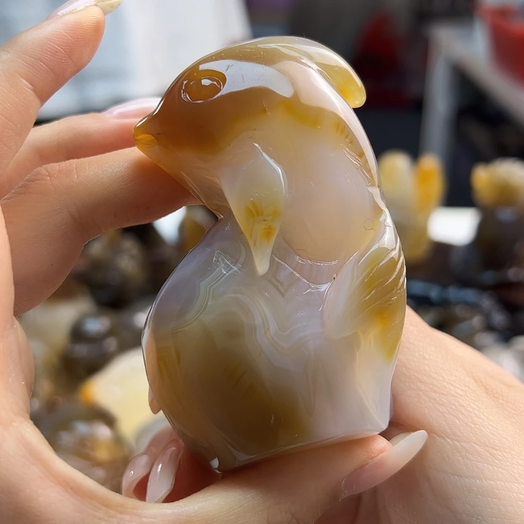 玛瑙/玉髓未镶嵌吊坠(不含链)