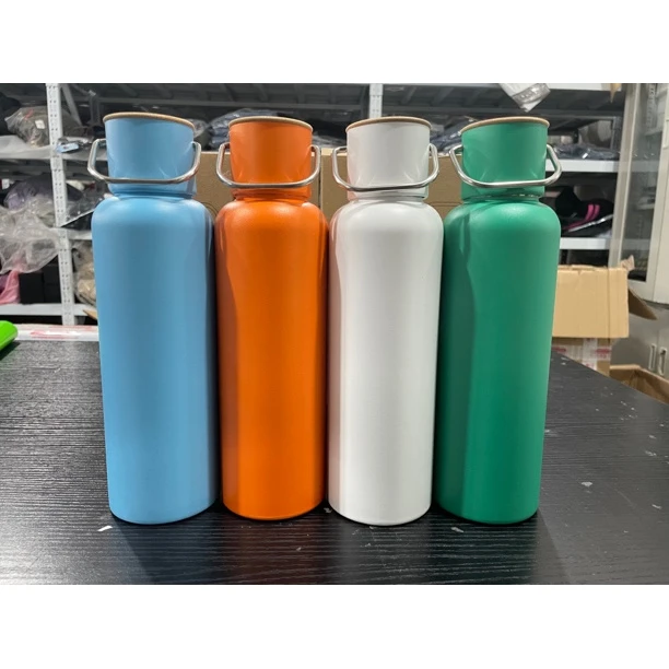 大容量旋盖保温杯女士高颜值户外便携女水壶ins风简约新款水瓶