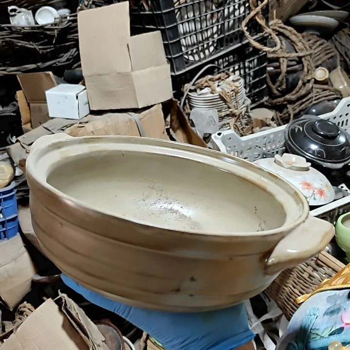 摆件陶瓷盘子碗啥都有带盖子