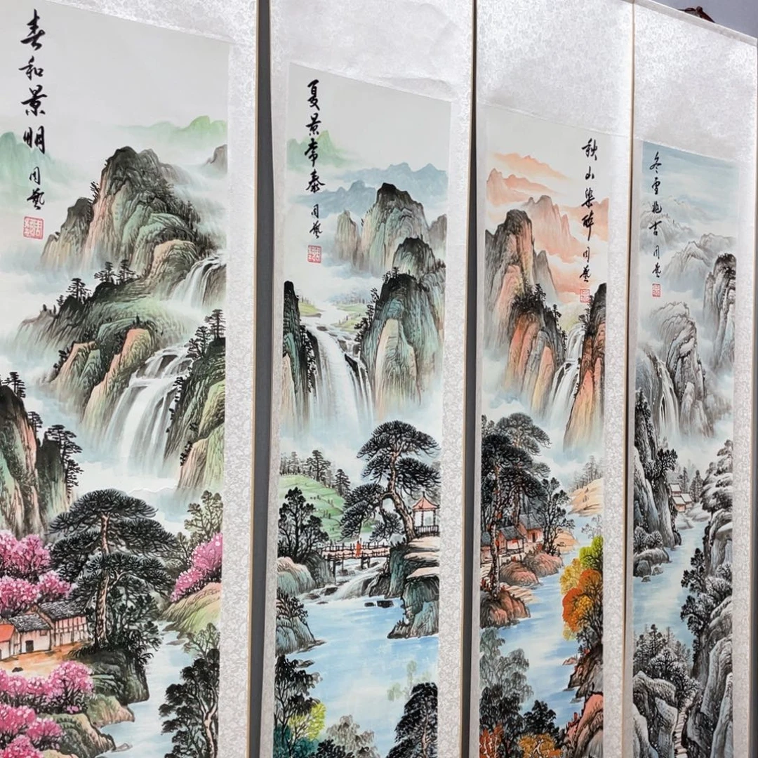 国画老师手笔手绘作品w