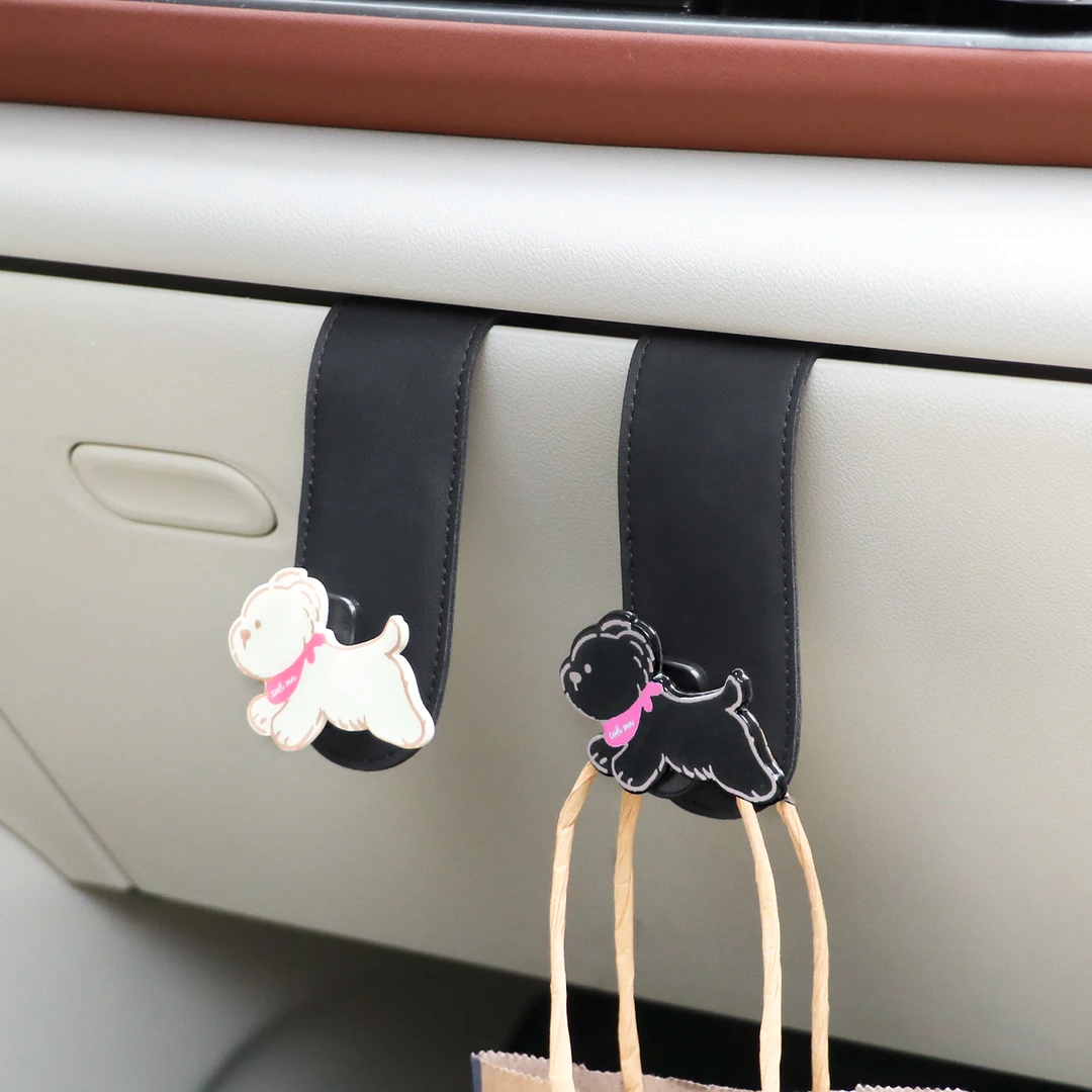 车载挂钩车内副驾驶手套箱可爱多功能前排置物装饰收纳车用小挂勾