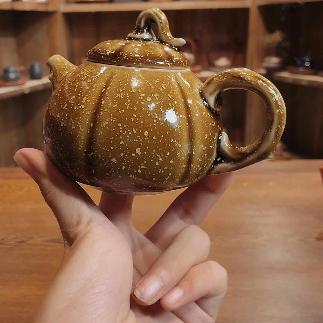 柴烧老岩泥茶器皿