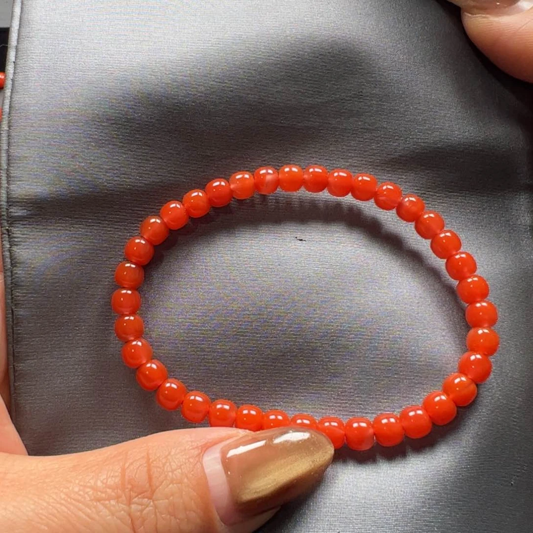 未镶嵌手串南红玛瑙
