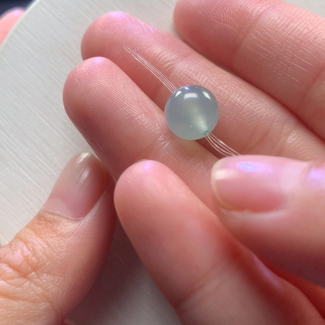 翡翠未镶嵌手链9mm