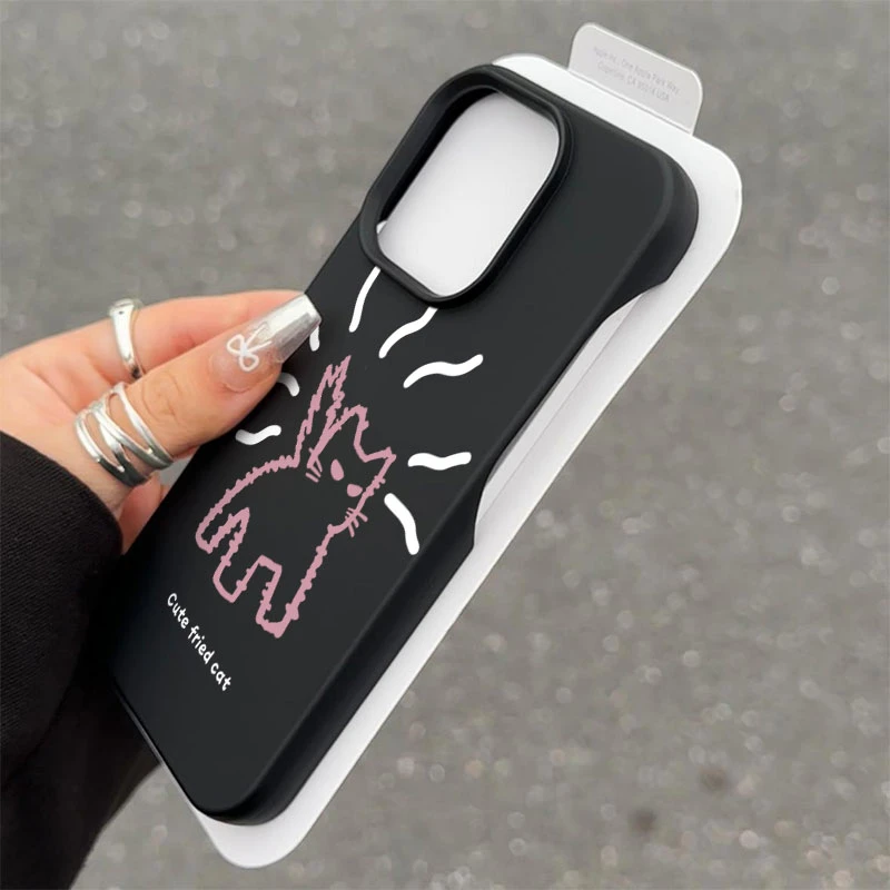 黑猫警长半包款软壳适用苹果16/15promax手机壳iphone14/12/11/13