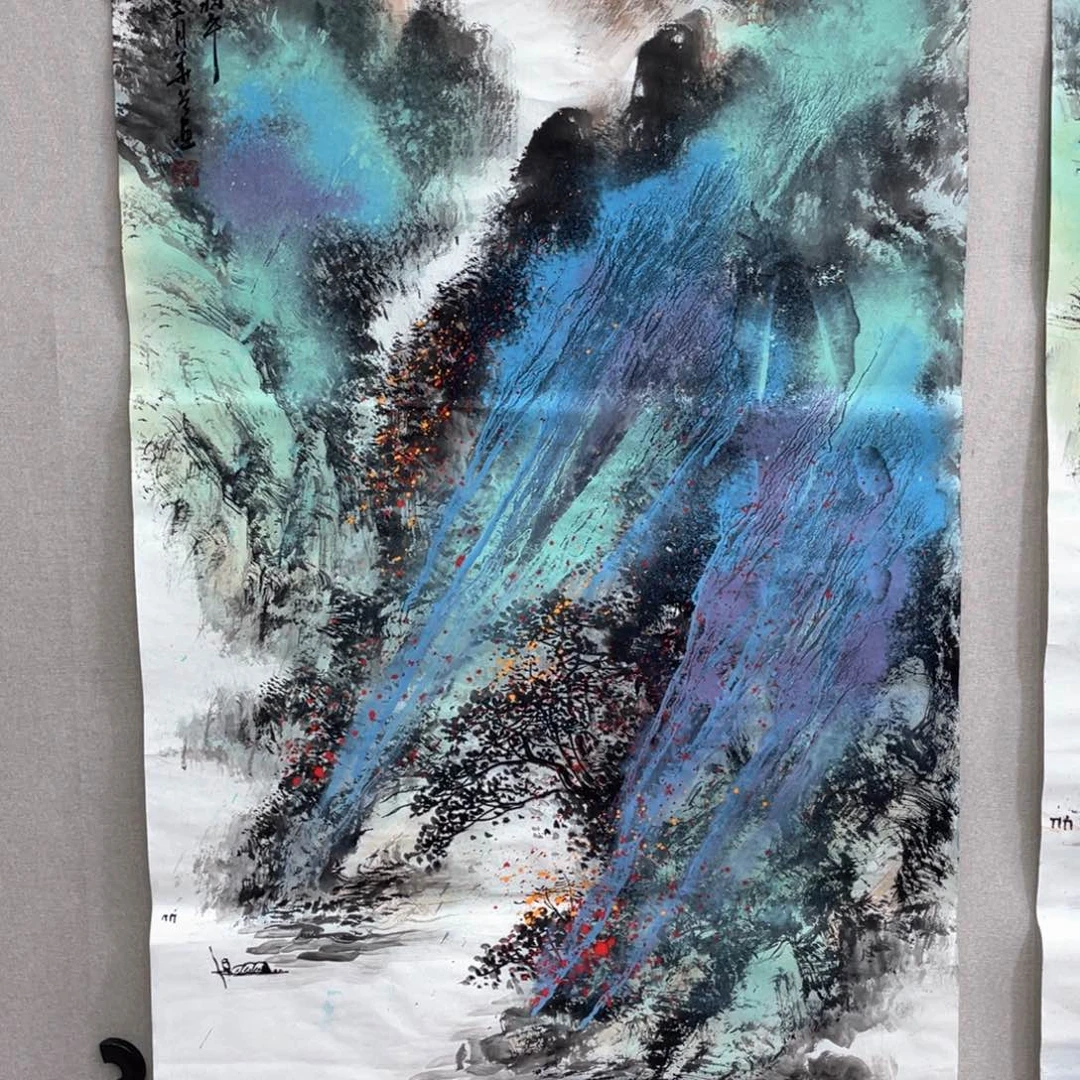 国画华兮老师作品欣赏