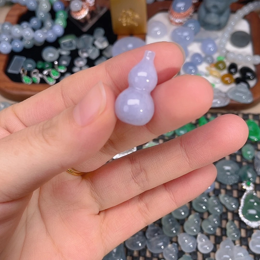 颈饰未镶嵌翡翠天然缅甸A货翡翠