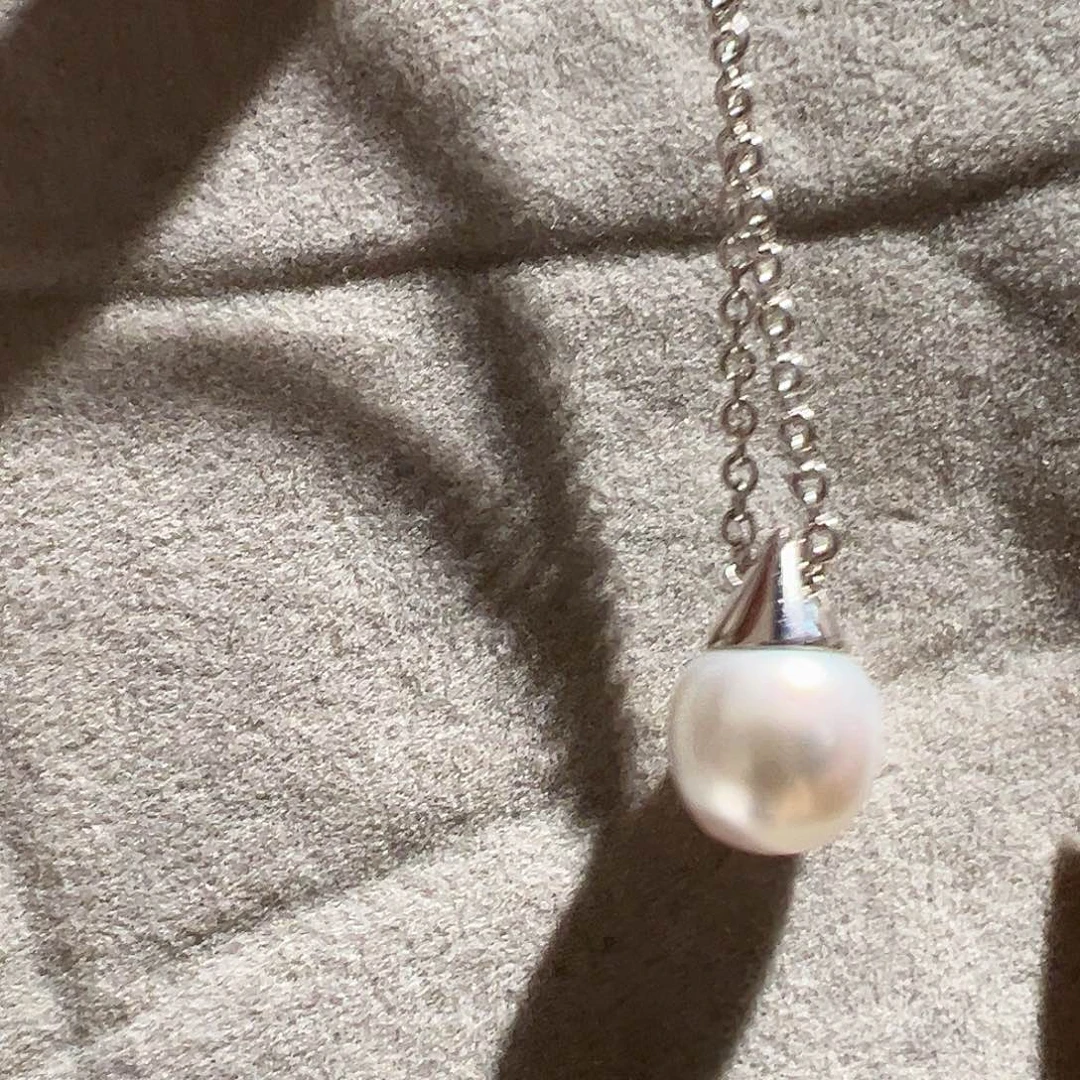 海水珍珠颈饰银S925镶嵌