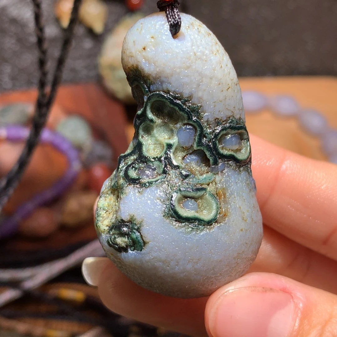 未镶嵌玛瑙/玉髓珠宝半成品